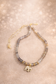 Mystic Elephant Pearl - Bead Necklace