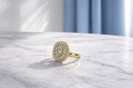 Crowned Bloom Ring