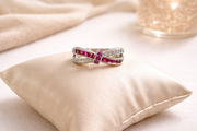 Ruby Interlace Ring