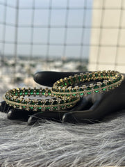 Emerald Noor Bangle Pair