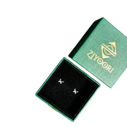 Silver Love Like A Butterfly Studs