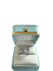 Modern Muse Royal pearl butterfly ring