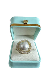 Pearl Empress Statement Ring