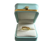 Spiral Twisted Western Ring