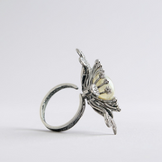 Pearl Radiance Statement Ring