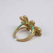 Rose Twist Sparkle Ring