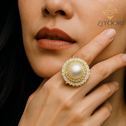 Pearl Empress Statement Ring