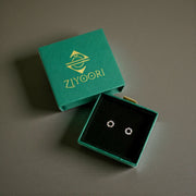 Silver Flowery Snowflake Studs