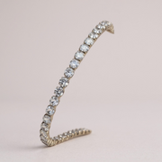 Silver Zircon Tennis Bracelet