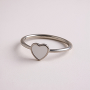 Silver All About Love Ring