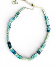 Ocean Whisper Beaded Necklace
