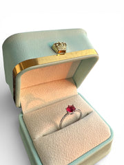 Silver Valentine Ring