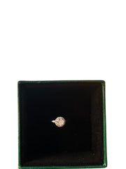 Silver Solitaire Grace Ring