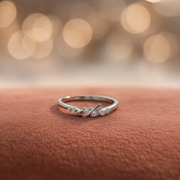 Silver Starlit Shine Ring