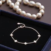 Elegant Clover Charm Bracelet