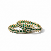 Emerald Noor Bangle Pair